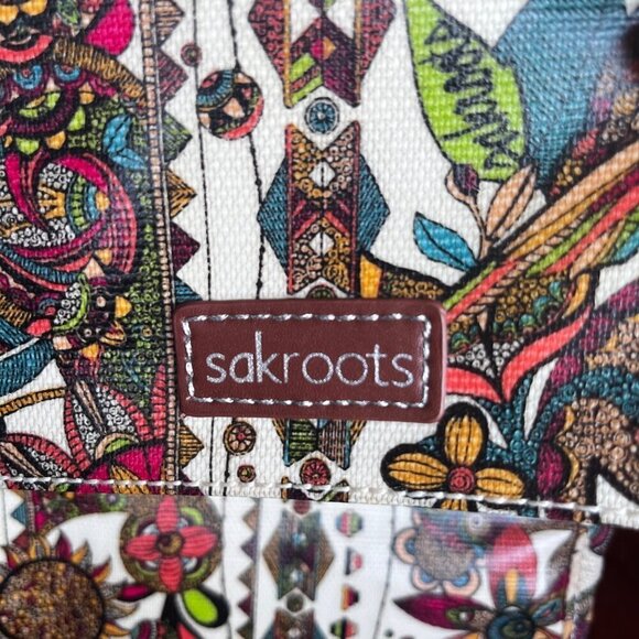 Sakroots Artist Circle Owl Print‎ Lunch Bag - Picture 7 of 7